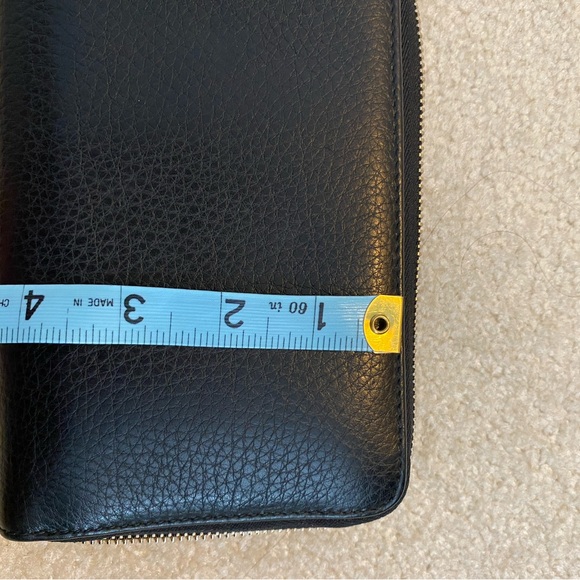 GUC - Gucci SoHo Pebbled Leather Wallet - Picture 5 of 11